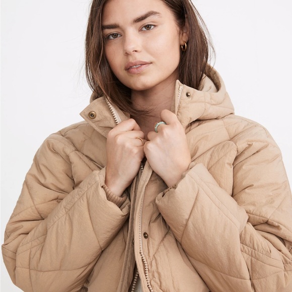 Madewell Beige Quilted Jacket - Picture 2 of 13